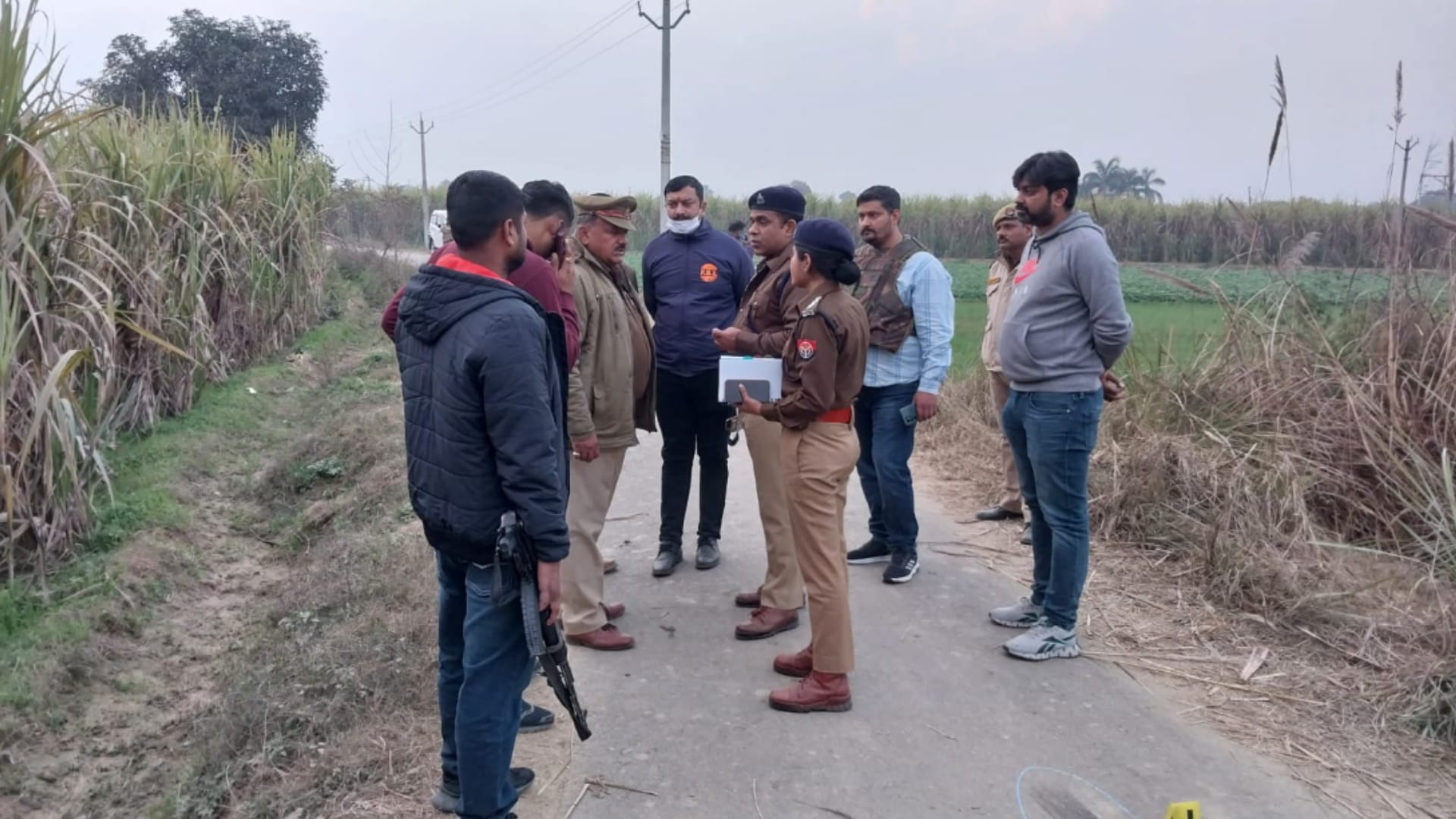 Meerut: 50 thousand prized accused Crook Sajan has shot in an encounter by police and see photos