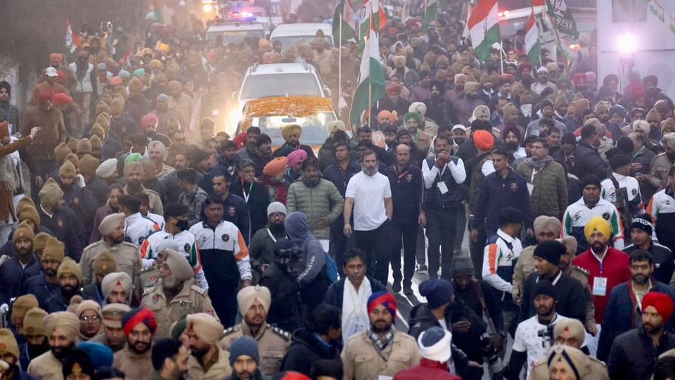 Bharat Jodo Yatra Rahul Gandhi Yatra Punjab Today News in Hindi