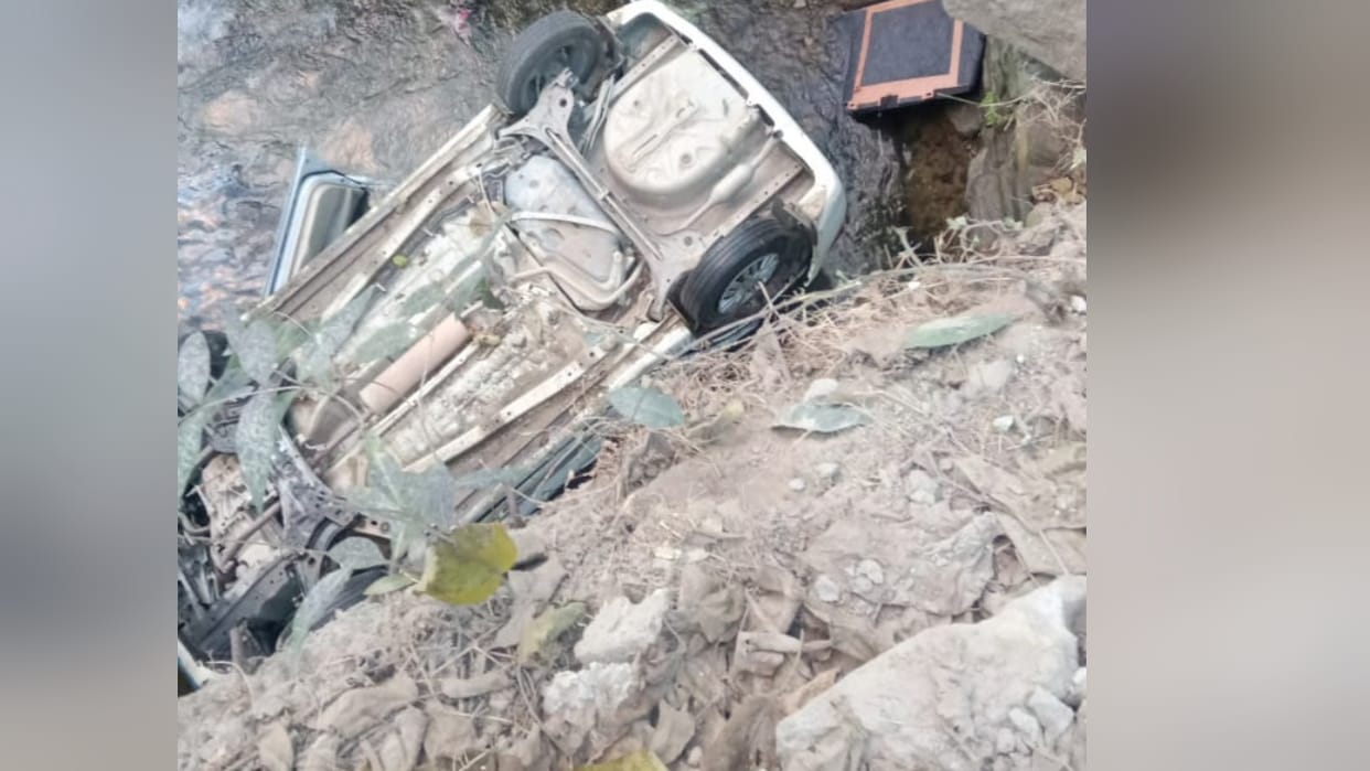 Road accident in Chamba and Shimla district, two killed, three injured