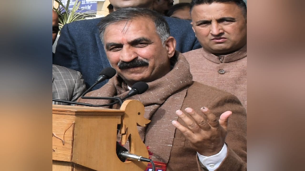 himachal cm Sukhwinder Singh Sukhu Exclusive Interview with amar ujala at shimla himachal