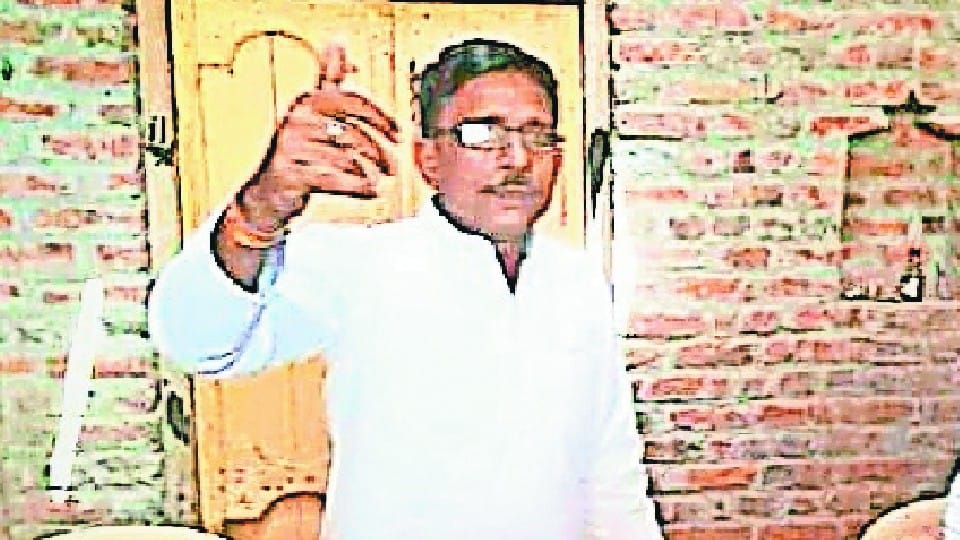 bareilly triple murder main accused suresh pradhan was contesting the assembly elections in Budaun