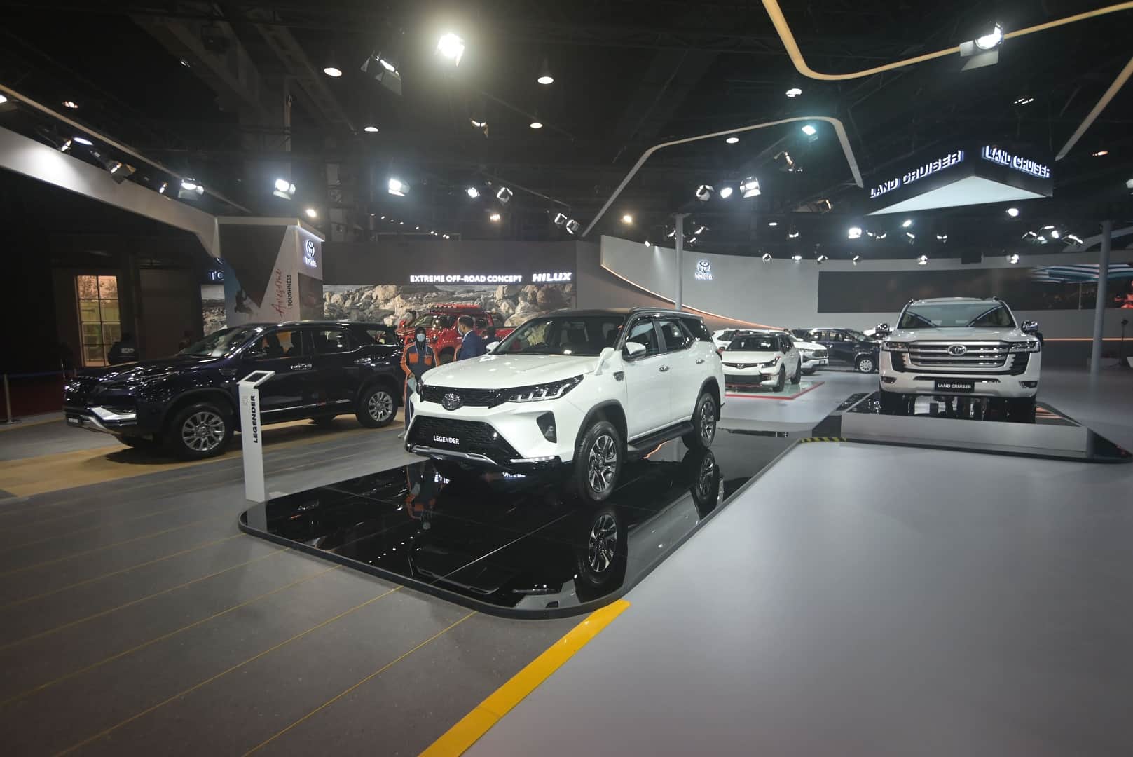Auto Expo 2023 Toyota Kirloskar Motor TKM displays its exciting range of products and technologies