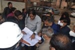 मथुरा। वृंदावन में जांच करती विश्व बैंक की टीम।