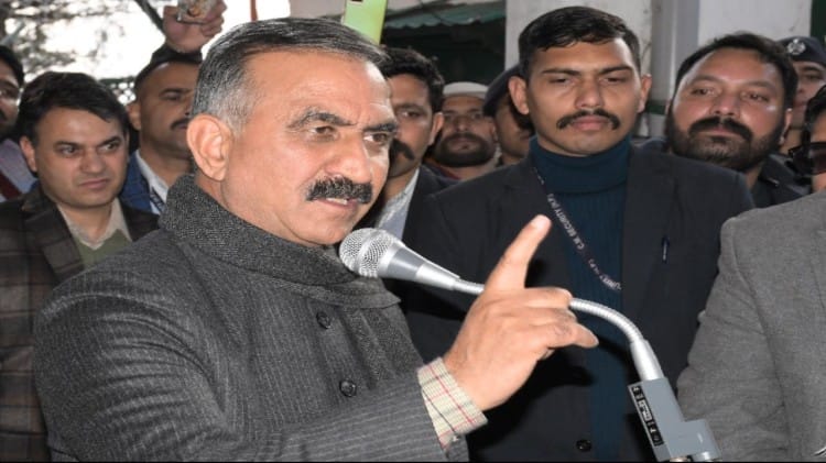 मुख्यमंत्री सुखविंद्र सिंह सुक्खू