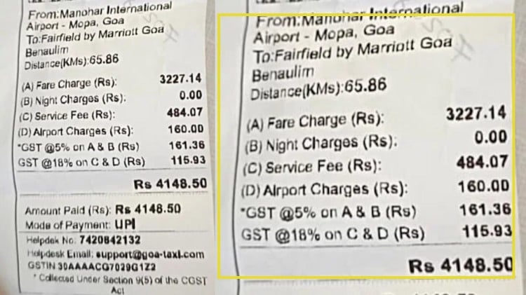 Goa Taxi Rate:गोवा के पर्यटन उद्योग की छवि बिगाड़ रहे हैं टैक्सियों के ...