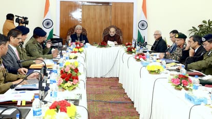 Amit Shah in Jammu: said Security agencies to lay a 360 degree plan to eliminate terrorism in jk