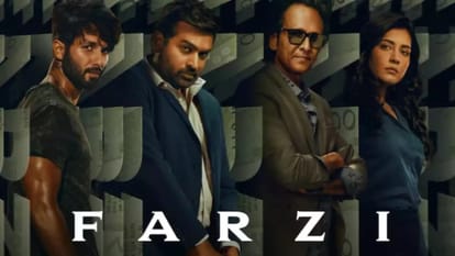 FARZI Trailer Out: Shahid Kapoor Raj and DK Vijay Sethupathi Amazon Prime Video India web series Video Here