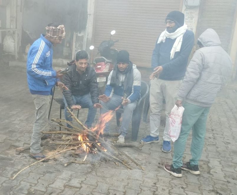 No relief from cold due to cold wave and smog