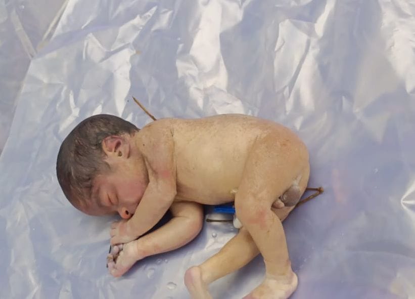 What was my fault mother.... As soon as it was born in the cold, the newborn was thrown into the canal.