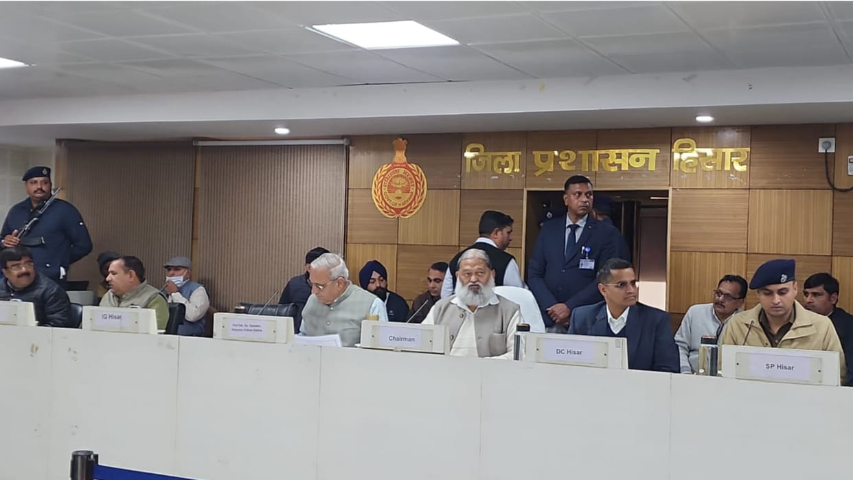 Minister Anil Vij suspended Naib Tehsildar of Hansi of Haryana