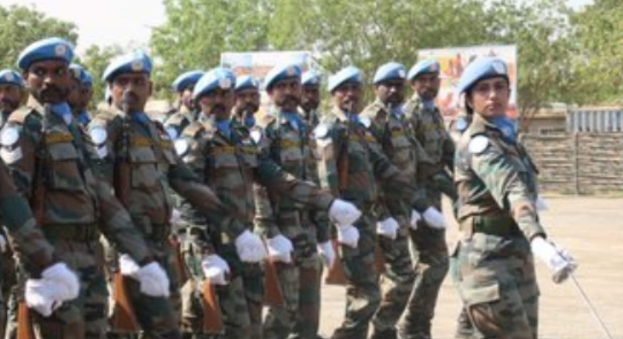 Indian peacekeepers deployed with UNMISS honoured with UN medal for exemplary service