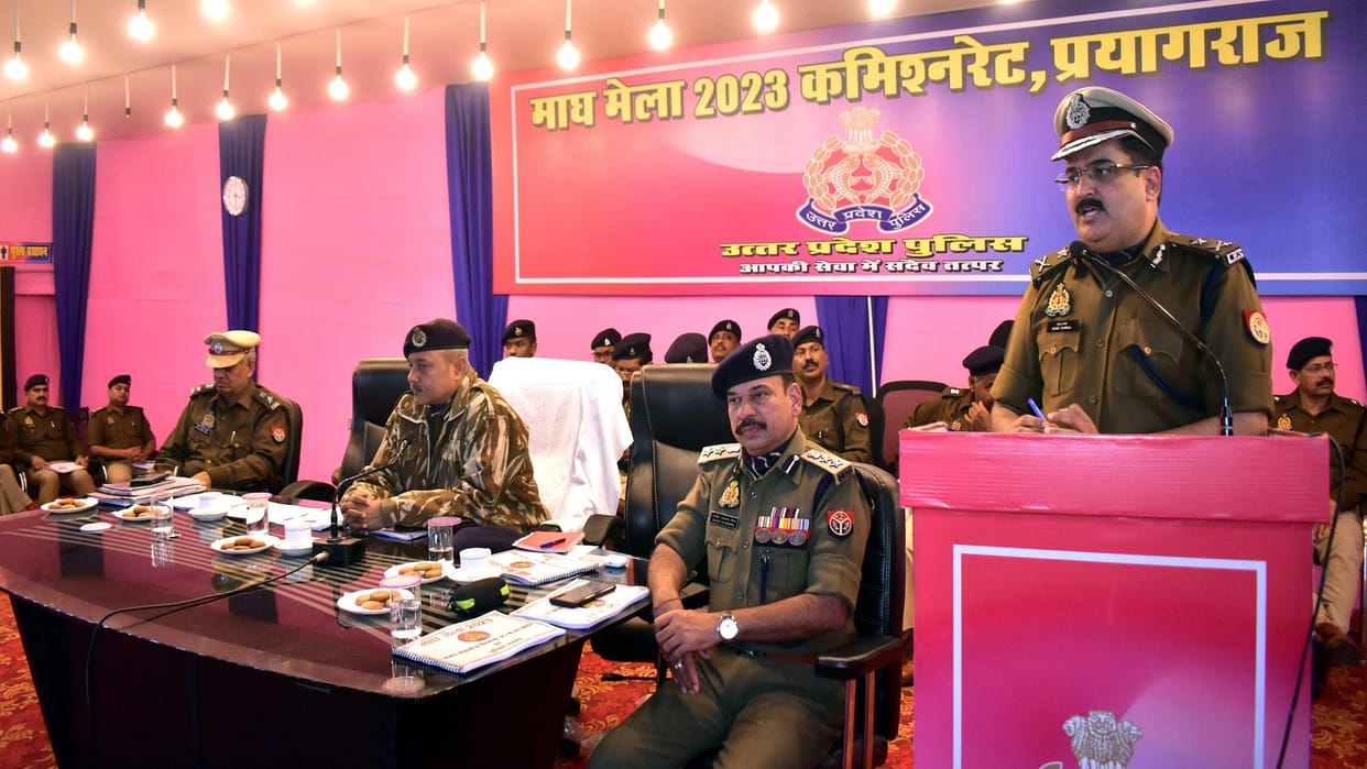 Magh Mela 2023 Preparations for Makar Sankranti bath completed, 2800 buses will operate