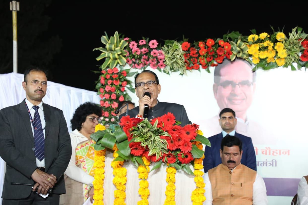 Shivraj said that he will remain behind till the work starts