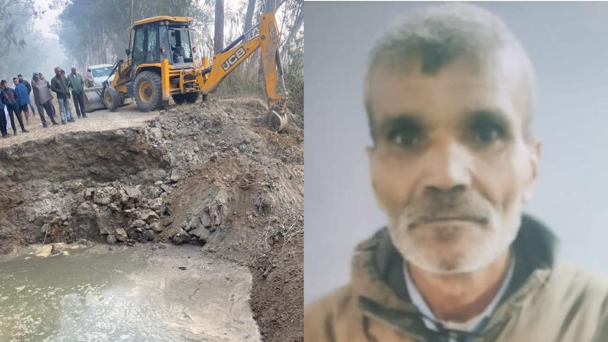 Bhalauth sub-branch canal broken in Rohtak, death of farmer saving crop