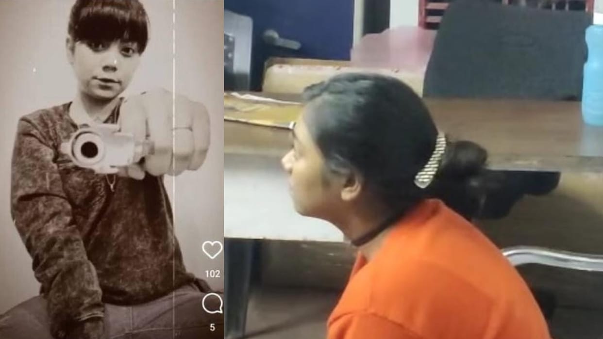 Lady don of Ujjain arrested for displaying weapons on social media read more in hindi