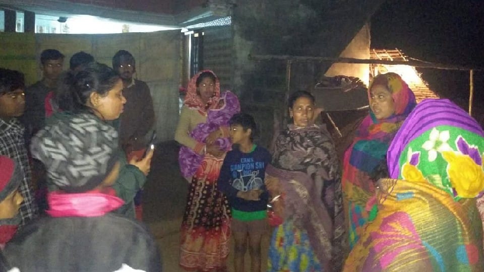 panic among villagers due to presence of tiger near Tanda Bijaisi village in Pilibhit