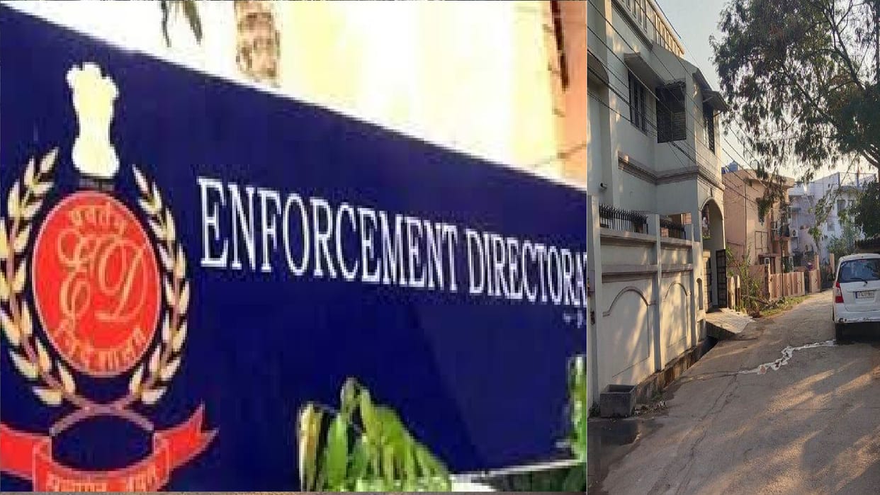 ED raids in Chhattisgarh on businessmen and politicians home