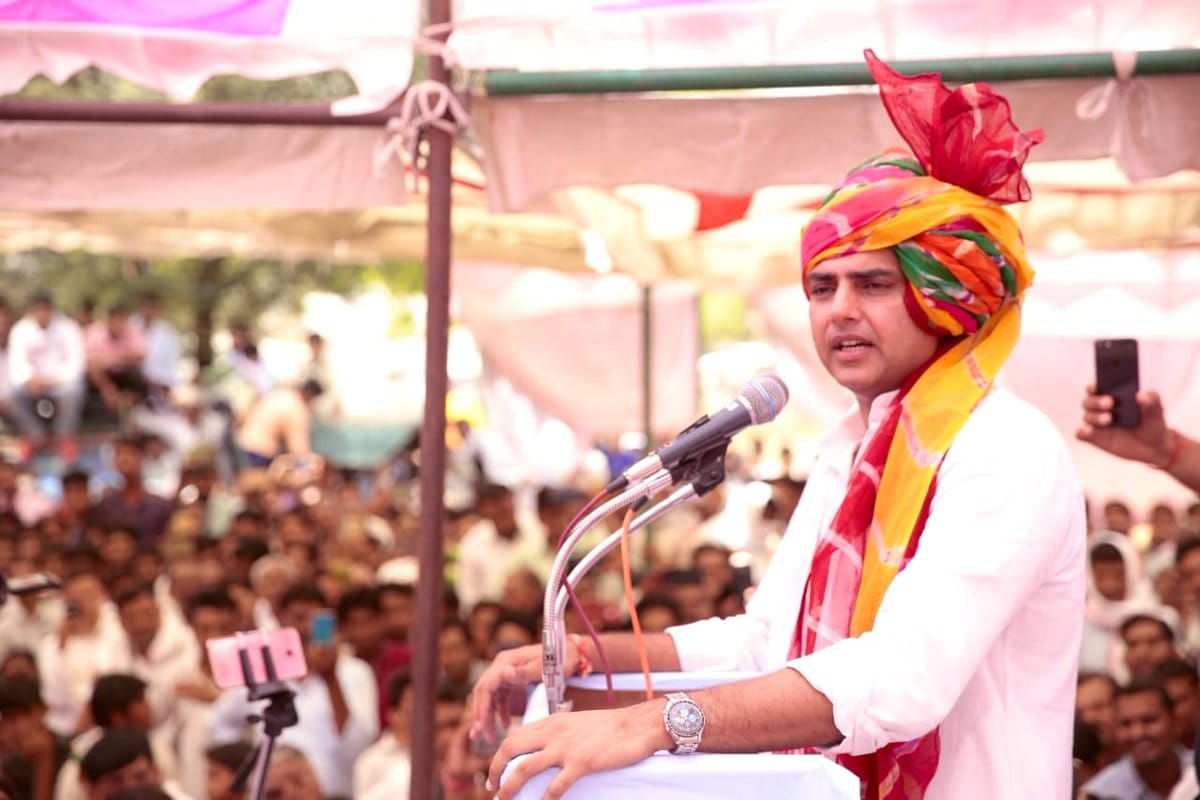 Politics:sachin pilot will do public meeting in rajasthan fron 16 to 20 january