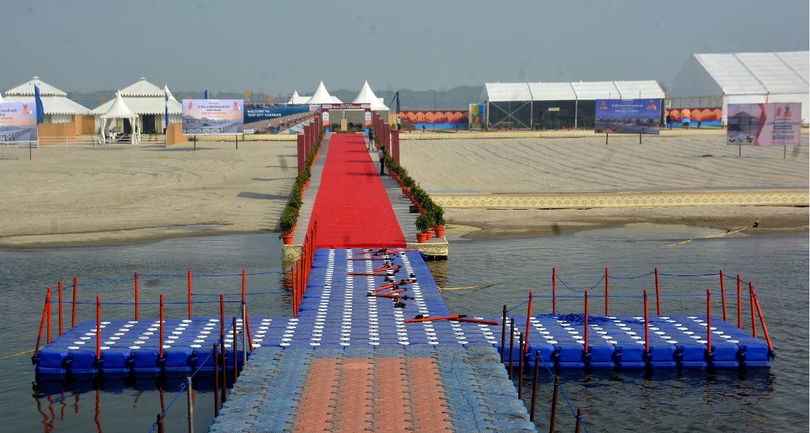 Varanasi Tent City will be buzzing from today red carpet laid for tourists