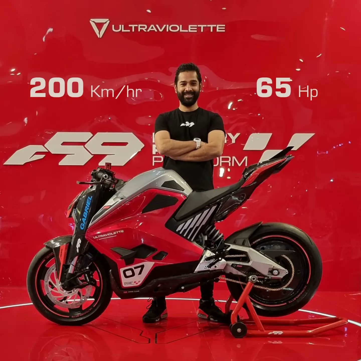 Auto Expo 2023 Ultraviolette Automotive unveiled F99 Factory Racing platform