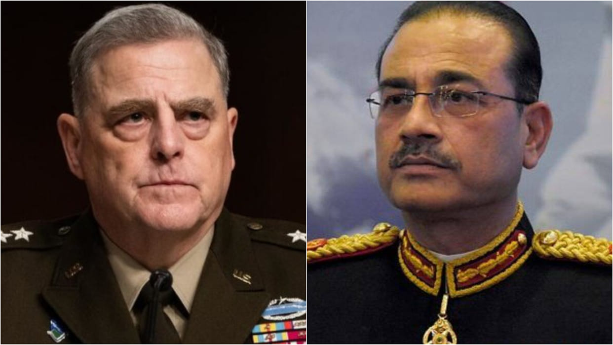 Pakistan News Top US general Pak Chief of Army Staff discuss current security environment over phone Updates