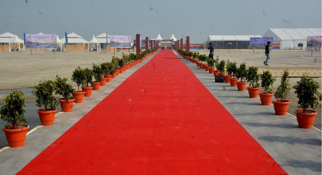 Varanasi Tent City will be buzzing from today red carpet laid for tourists