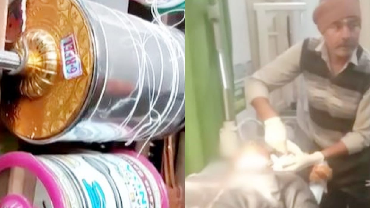 Ujjain A young man got eight stitches after his throat was cut with a china manjha 5th incident in 11 days