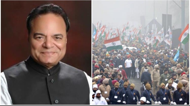 भारत जोड़ो यात्रा के दौरान सांसद संतोष चौधरी का निधन।