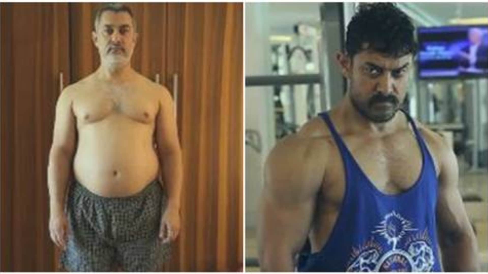 Bollywood Famous celebrities changed body look to fit in character Amir Khan Rajkumar Rao Bhumi Pednekar