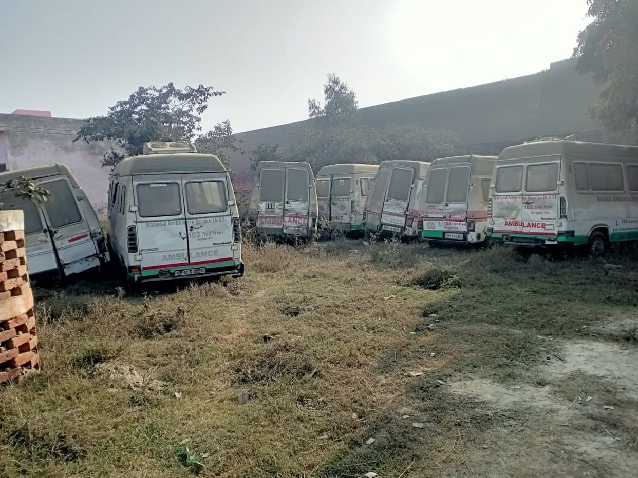 Engine and seats disappeared from Condom ambulance
