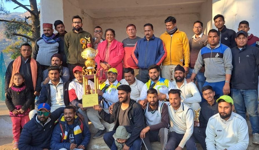 MK Enterprises won the final of cricket