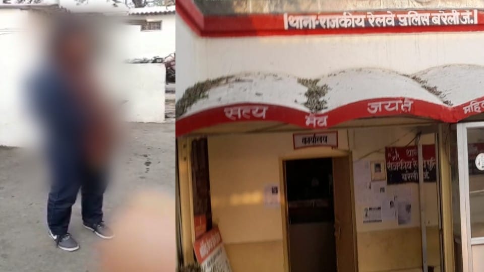 head constable molested the girl in the moving train in bareilly