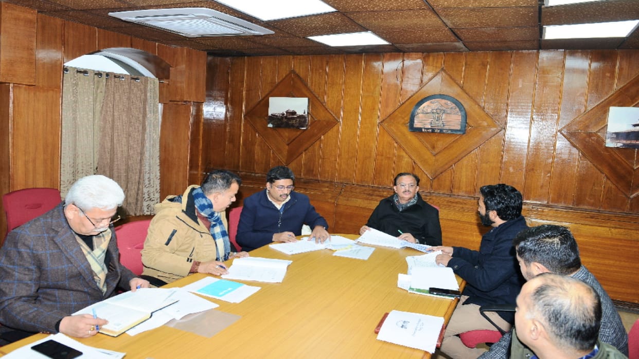 Harshvardhan Chauhan said Officers should settle the cases of land transfer soon
