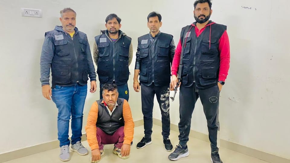 Rohtak STF arrested accused of robbery in Rewari nine months ago