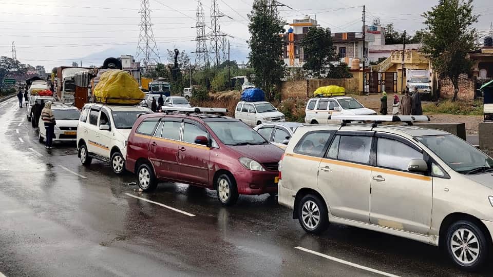 jammu kashmir: Jammu-Srinagar highway remained closed every sixth day due to landslide