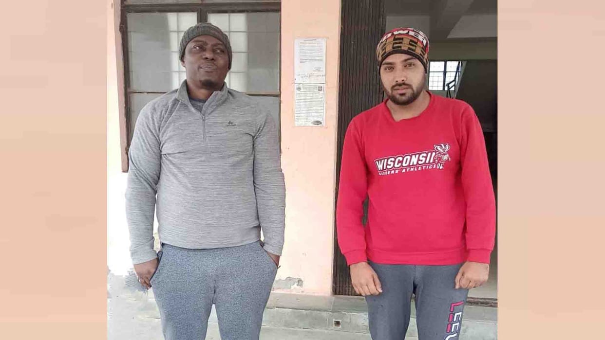 thug Nigerian used to deposit the amount of fraud in the bank of Africa