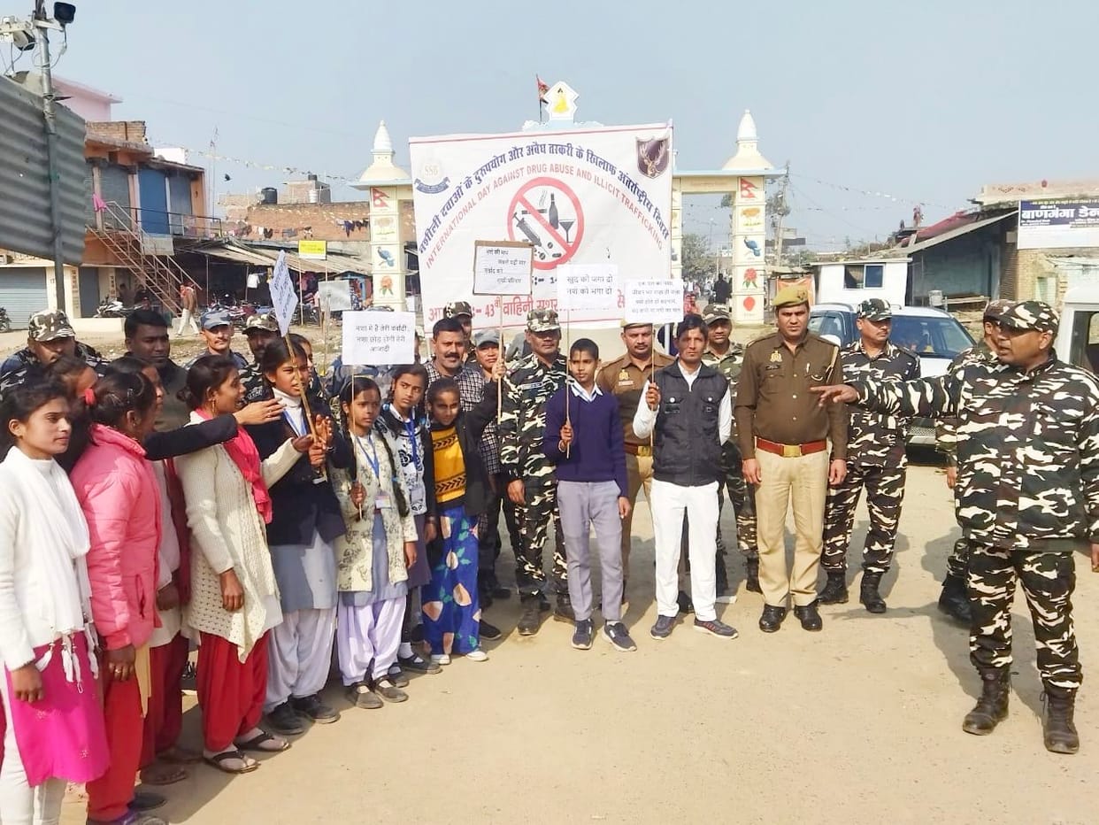 Made people aware against drugs and smuggling
