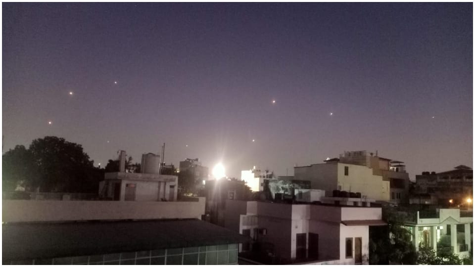 Kite flew from house to house on Makar Sankranti in Jaipur fireworks seen in sky Rajasthan News