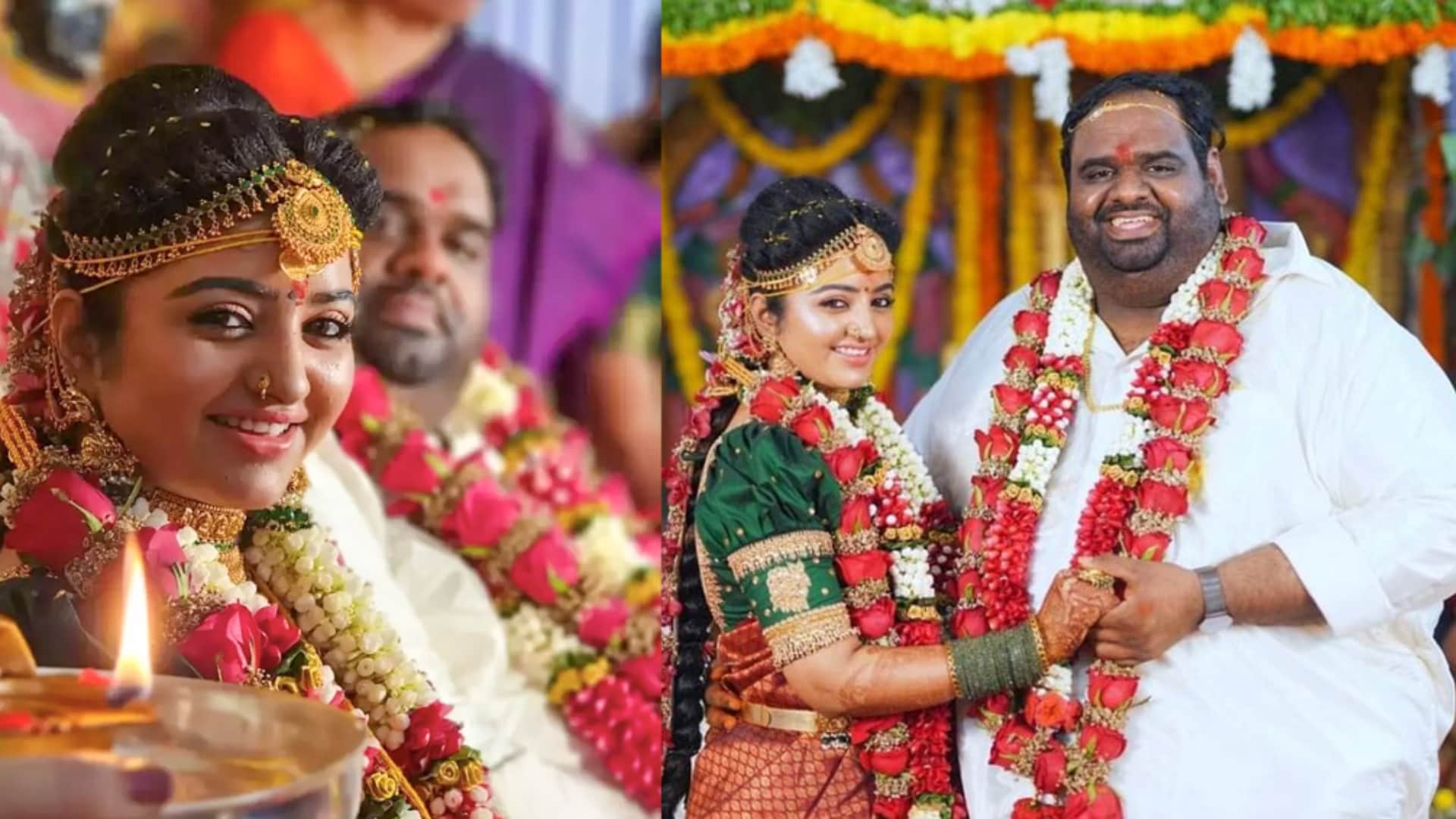 Actress Mahalakshmi Filmmaker Ravindar Chandrasekaran Of South Industry Lover Birds Share photo on instagram