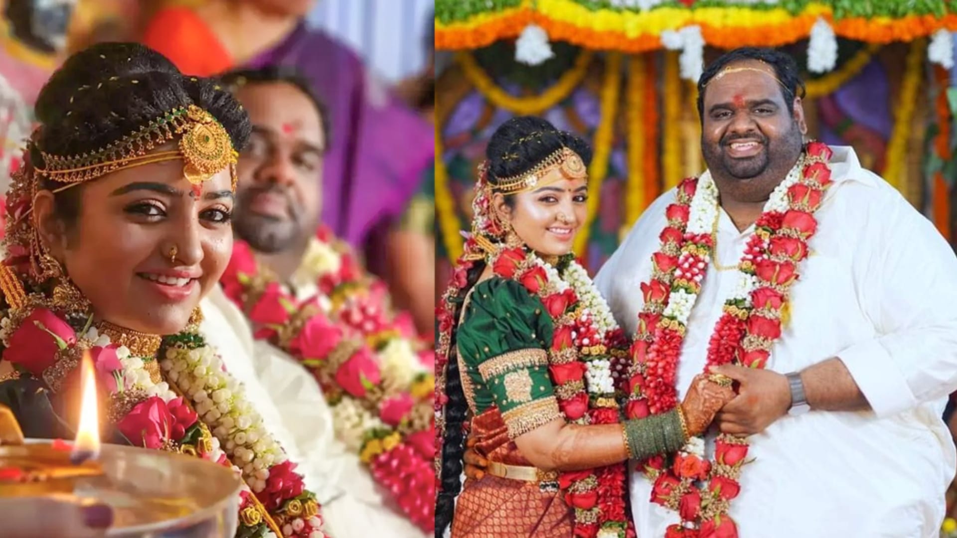 Actress Mahalakshmi Filmmaker Ravindar Chandrasekaran Of South Industry Lover Birds Share photo on instagram