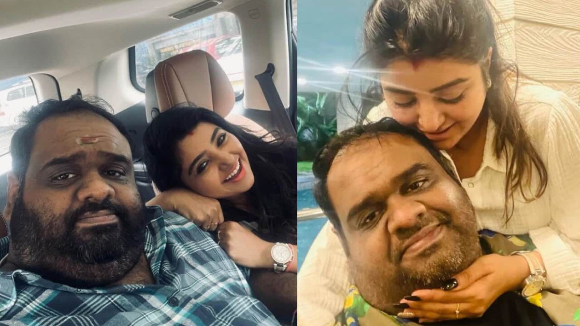 Actress Mahalakshmi Filmmaker Ravindar Chandrasekaran Of South Industry Lover Birds Share photo on instagram