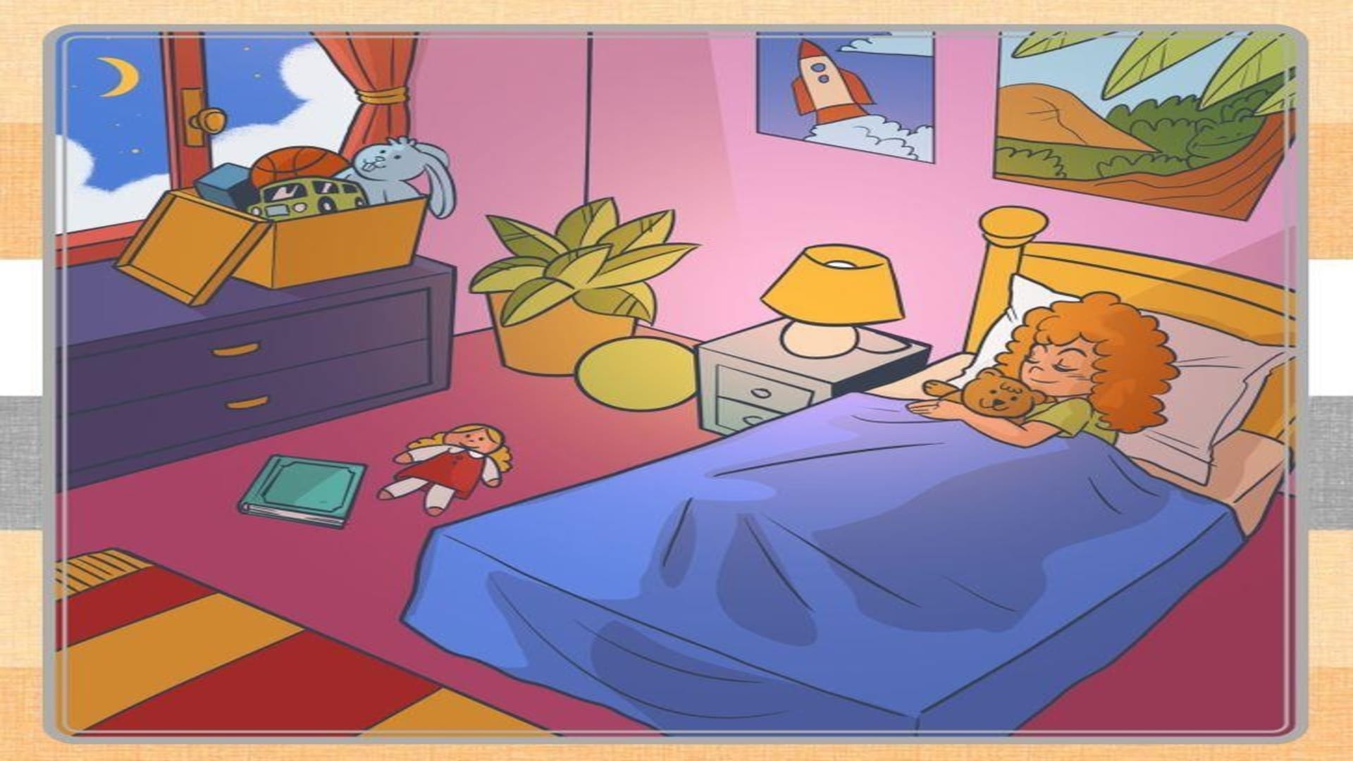 Optical Illusion IQ Test: Only 3% can find Frog hidden inside Girl’s Bedroom in 7 secs Check your brain iq