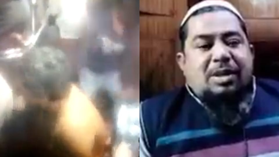 beating with belt in padmavat express Case registered against unknown people in GRP police station