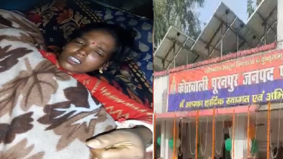 Drunk man drags pregnant wife by tying her to bike in Pilibhit