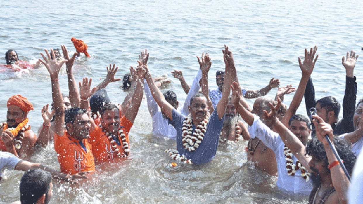 Makar Sankranti celebrated in raipur Chhattisgarh
