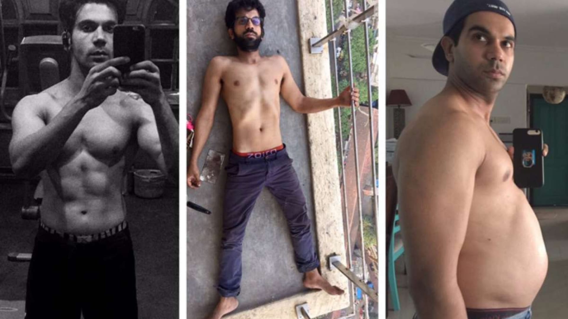 Bollywood Famous celebrities changed body look to fit in character Amir Khan Rajkumar Rao Bhumi Pednekar