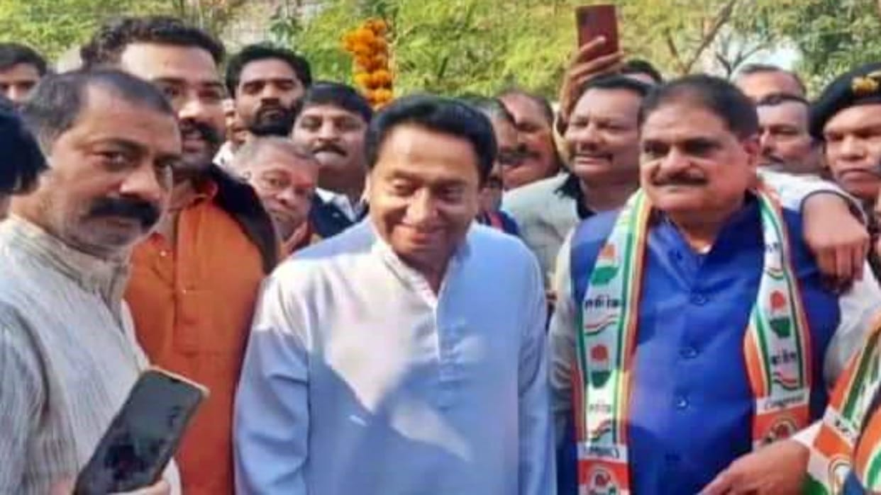 Politics Retired DSP Rakshpal Singh Yadav joins Congress may contest from Bada Malhara