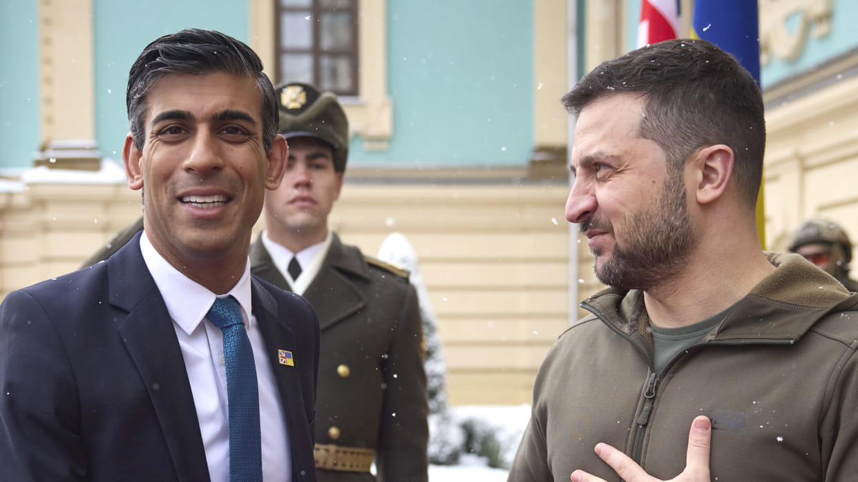 UK PM Rishi Sunak to call on G7 nations to help Ukraine amid ongoing war
