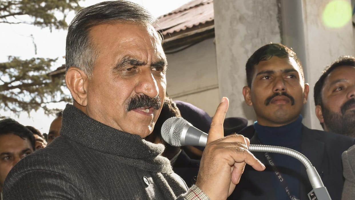 cm sukhvinder singh sukhu campaigning in bengaluru in karnataka election 2023