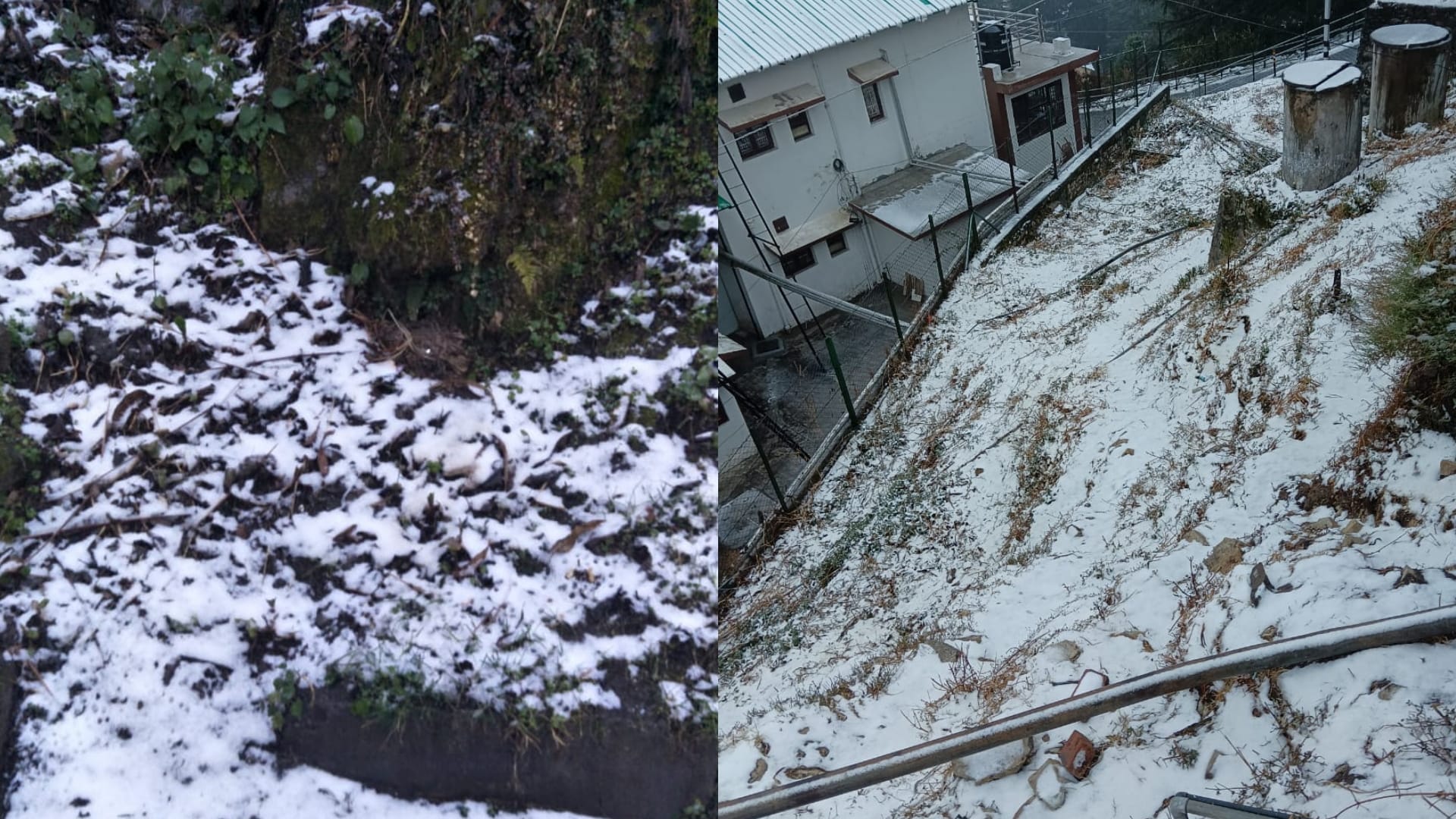 Uttarakhand weather News Snowfall in uttarakhand Char Dham badrinath kedarnath yamunotri watch photos